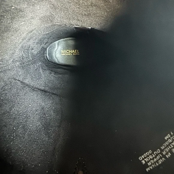 Michael Kors Brown Suede Moto Boots - Picture 8 of 9